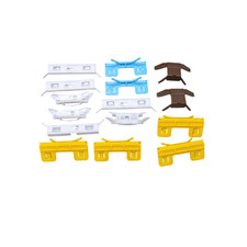 New 15x Roof Fastener Clips Front Windshield Side For Honda Civic 06-11 New 15x Roof Fastener Clips Front Windshield Side For Honda Civic 06-11