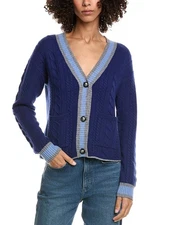 Incashmere Cable Cardigan Women's