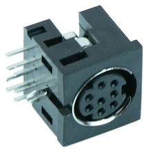 8-Way PCB DIN Mini Socket Audio Connector