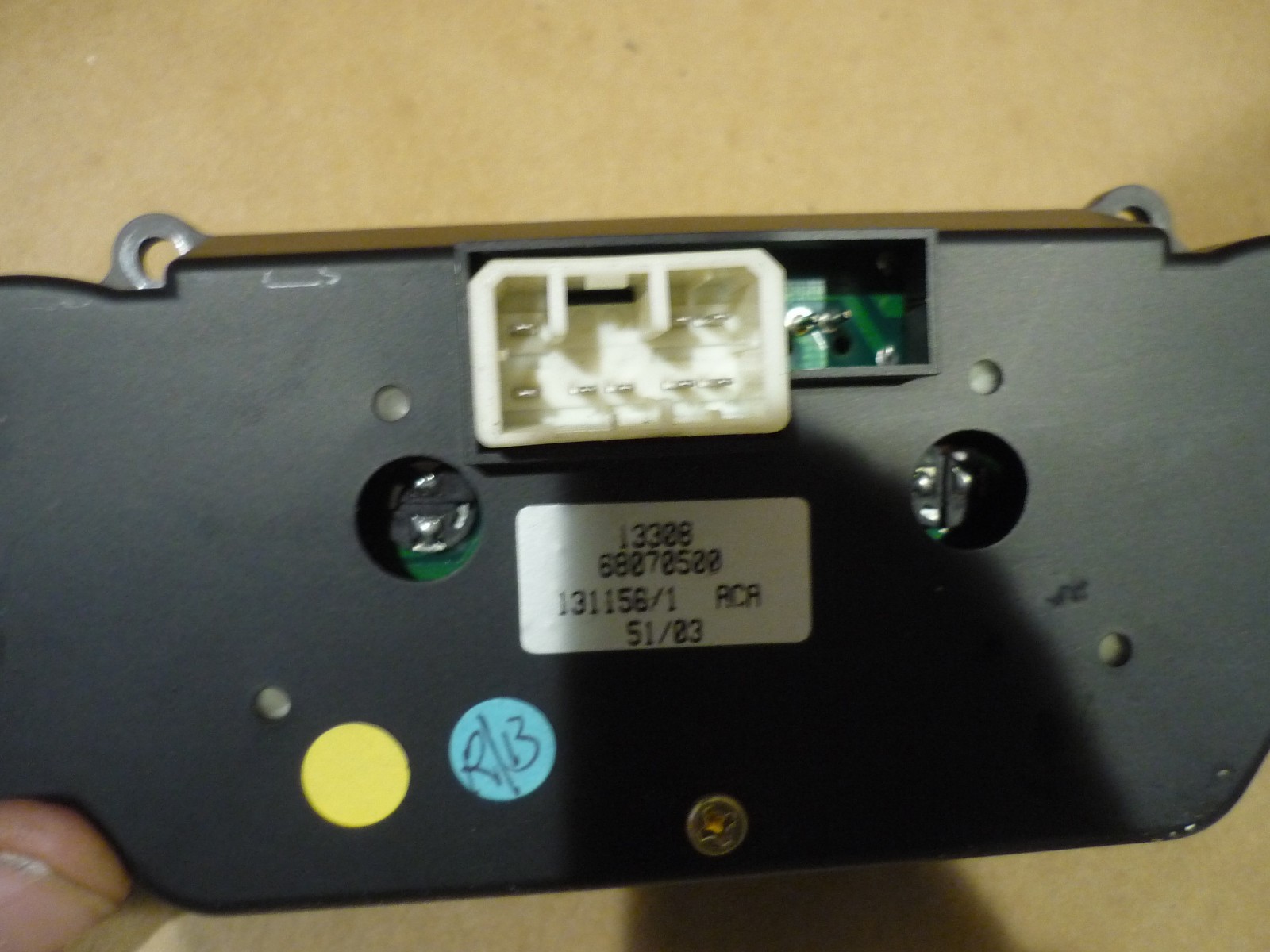 Ferrari 360  - AC Control Unit  Fahrenheit - P/N 65803000