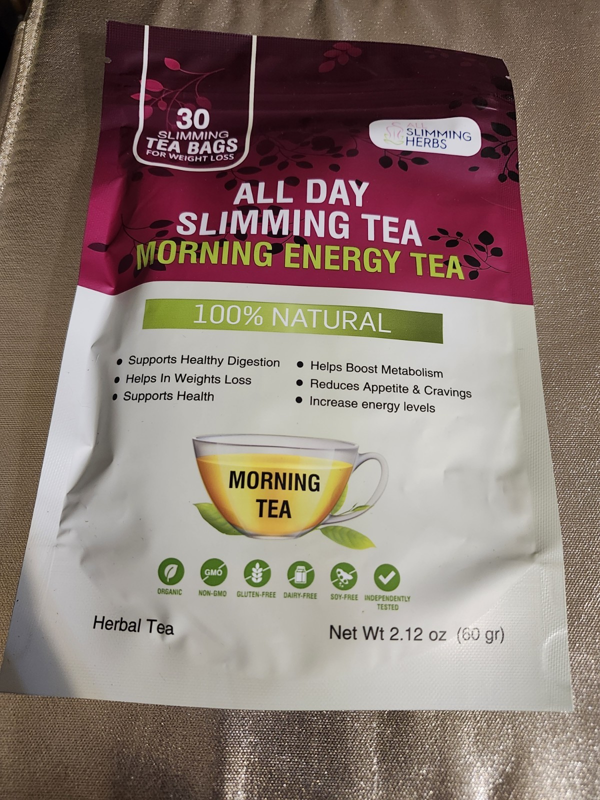 Organic Daytime - 30 Day- Boosts Metabolism & Energy