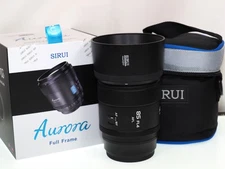 Sirui Aurora 85mm f/1.4 Full Frame Auto Focus Lens (Nikon Z) NEW OPEN BOX