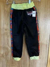 Disney Cars Land Neon Light Jogger Pants For Boys Size 4