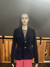 Vintage Ralph Lauren Womens Purple Blazer Jacket SIZE 8