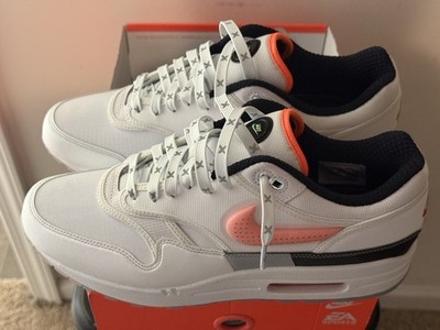 Nike Air Max 1  87 EA Sports White/ Hyper Crimson/ Black/ Grey