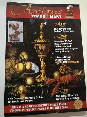 Antiques Trade Mart Magazine Complimentary Launch Issue Oldroyd Publishing Rare!