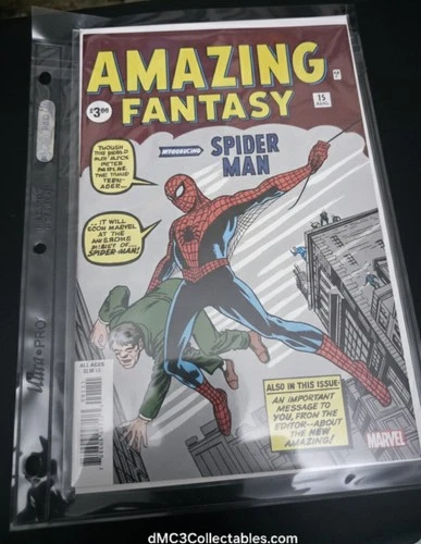 Amazing Fantasy: Facsimile Edition #15 NM -2019 Jack Kirby cover RARE Spider-Man