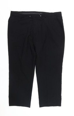 Schwarze Anzughose Herren UK Größe 44 Skopes Classic Fit
