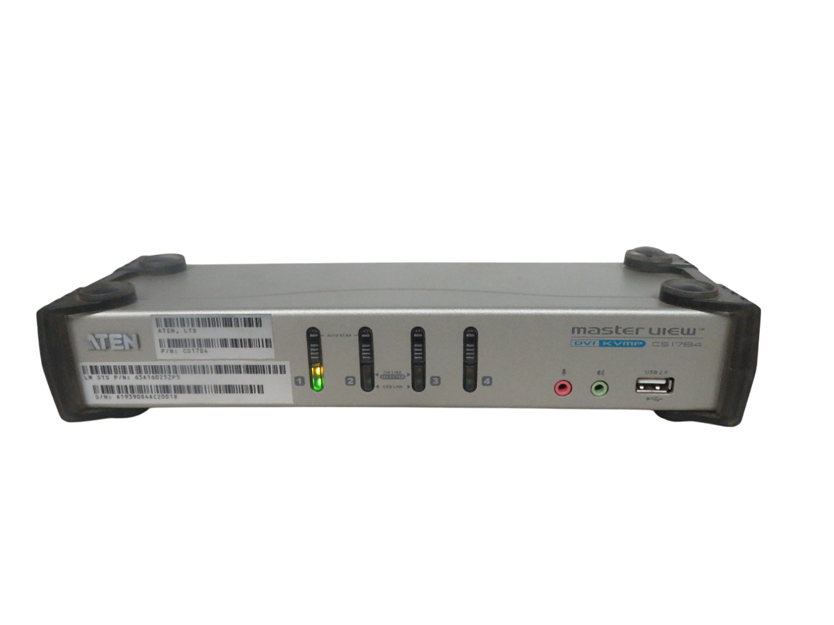 ATEN 4ポートデュアルリンクDVI対応KVMPスイッチ CS1784
