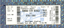 Miguel Cabrera Wins MLB Triple Crown 10-3-2012 FULL Ticket Royals Detroit Tigers