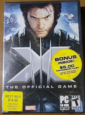 SEALED 2006 Xmen The Official Game Computer Game PC CD ROM Activision Marvel
