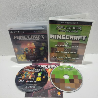 Minecraft + Xploder Cheat System  | Sony Playstation 3 | Ps3 Spiel mit Anleitung