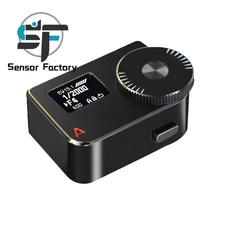 AH-M1 Photography Light Meter (Black & Brass Version)+ Cold Shoe for DSLR Camera