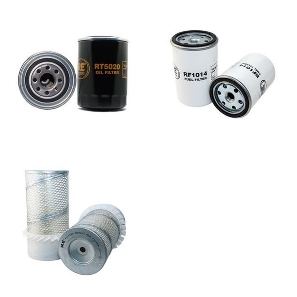 Filter Service Kit Passend FüR Manitou Kr 25 Luft ÖL Kraftstoff Mit Deutz Motor-image