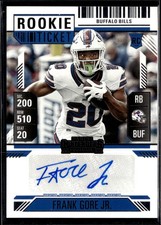 2024 Panini Contenders #155 Frank Gore Jr. Rookie Auto Buffalo Bills R03