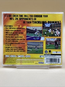 NFL 2K (Sega Dreamcast, 1999)