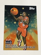 2000 Topps Team USA Basketball Gold #17 - Ruthie Bolton-Holifield - USA