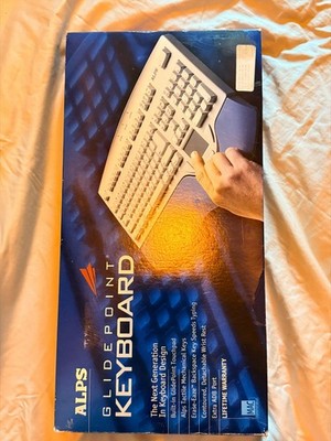 ALPS Glidepoint Ergonomic Keyboard/Touchpad for MAC *NEW*