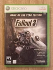 Fallout 3 - Game of the Year Edition (Microsoft Xbox 360, 2009) CIB