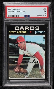 1971 Topps Steve Carlton #55 PSA 5 HOF