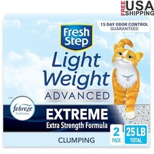 Cat Litter with Febreze Freshness Extra Strength Formula Clumping Litter 25lb