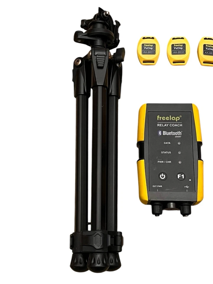 Entrenador de relé Freelap con 4 chips Fx y trípode Foto 4 de 4