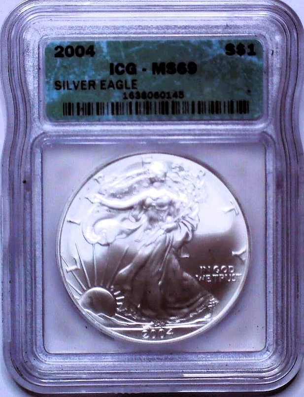 American Eagle ICG 2004 Silver Bullion Coins for sale | eBay