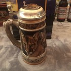 Anheuser Busch “Call Of The Wild” MOUNTAIN LION Stein With Box GERZ Hand Number — photo 9