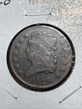 1828  Classic Head Half Cent 13 Stars