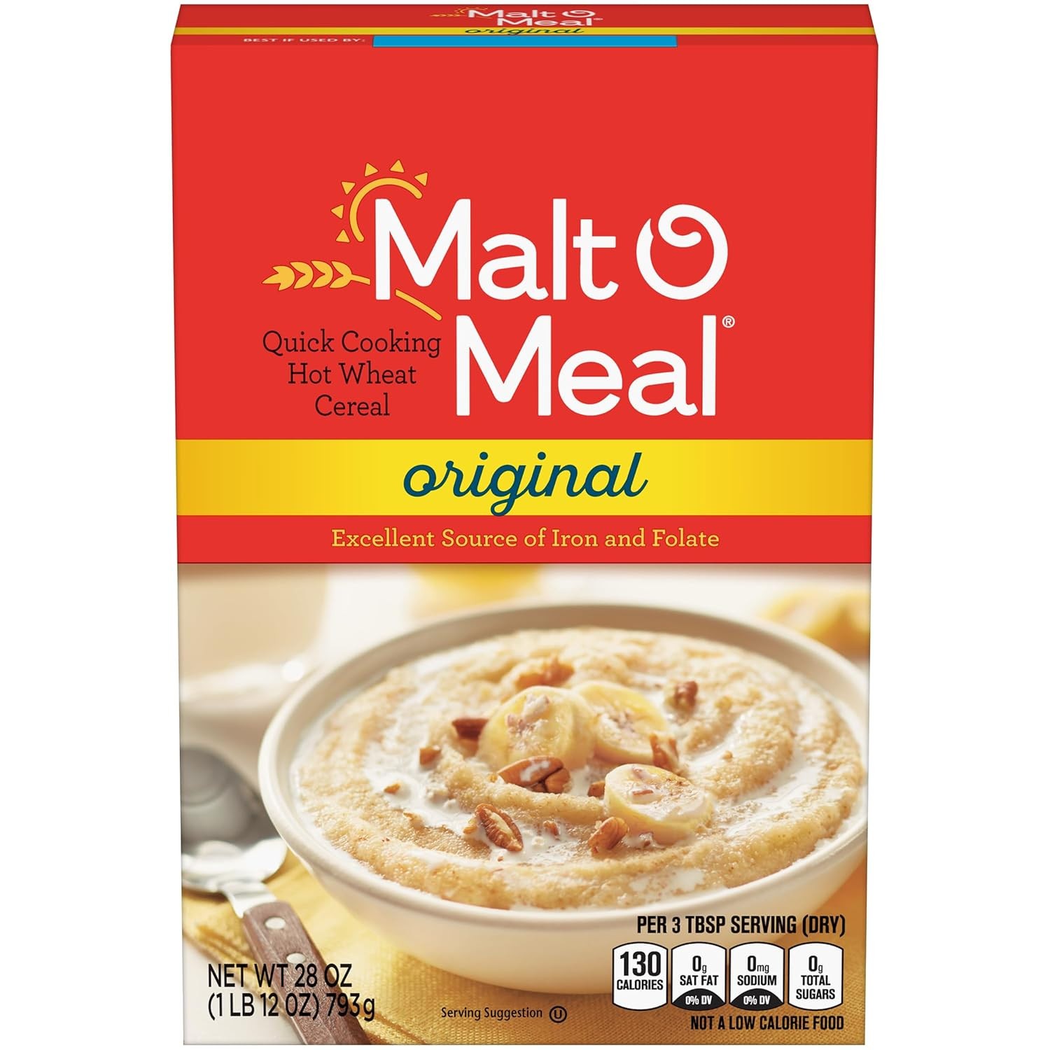 Malt-O-Meal, Original Malt-O-Meal Hot Breakfast Cereal, 28 Ounce.Select Flavor