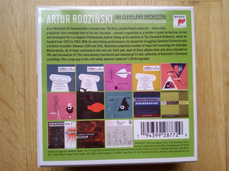 Artur Rodzinski - Cleveland - Complete Columbia Album Collection - 13 CDs - Neu - Bild 3 von 3