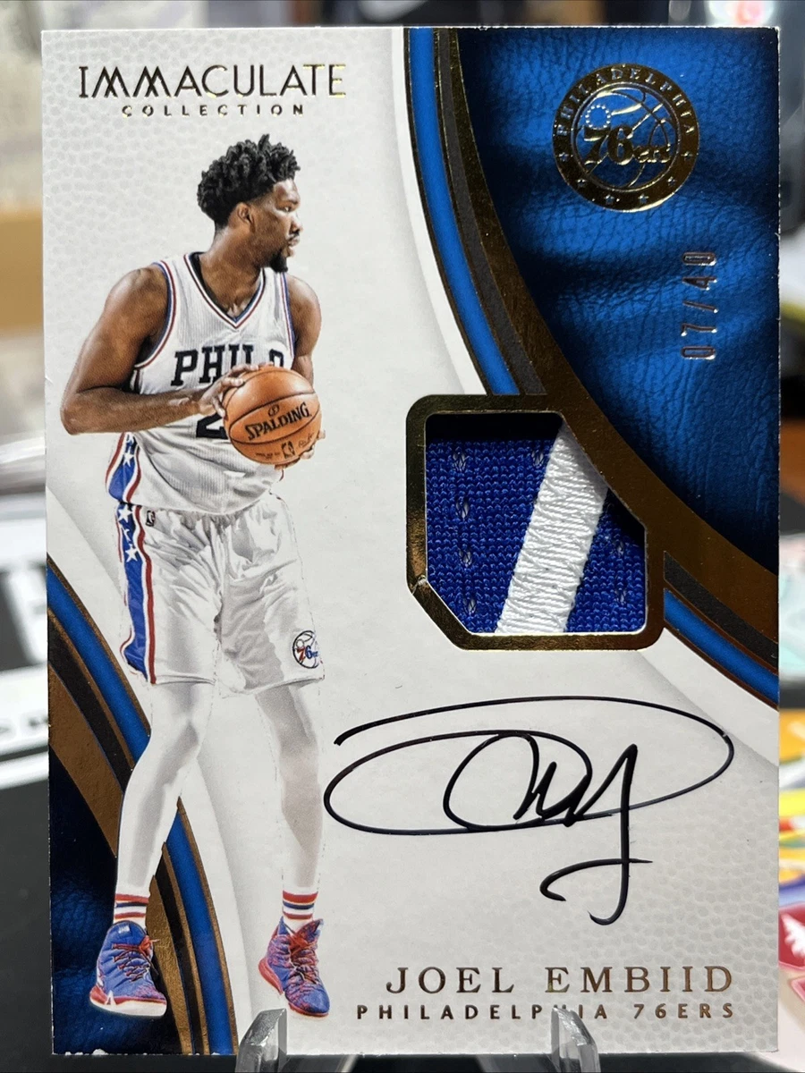 Joel Embiid Basketball Sports Trading Cards & Accessories