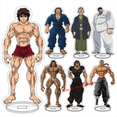 Anime BAKI Hanma Yujiro Acrylic Desktop Stand Figure Collection Decor Gift