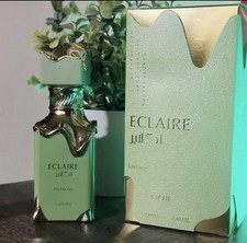 Lattafa Eclaire Pistache - Eau de Parfum Spray for Women, 3.4 Ounce / 100 ml