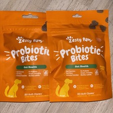 Zesty Paws Probiotic Bites Gut Health Chews