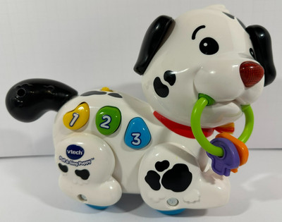 VTech Pull and Sing Puppy Dalmatian Toy, Tested