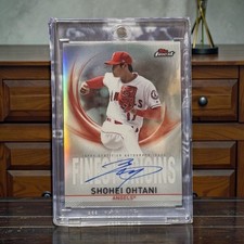 2019 Topps Finest Shohei Ohtani Auto SSP Dodgers Angels Japan Card