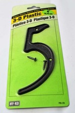 Number 5  Hy-Ko 3D 4" Black Plastic "5" House Number   3-D part  29/5