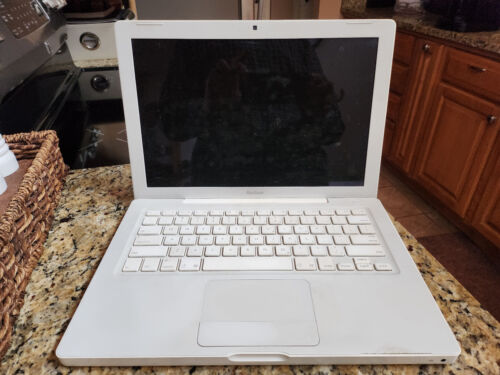 Apple Mac Laptop Intel Core 2 Duo- No Hard Drive/power cord, Needs new battery