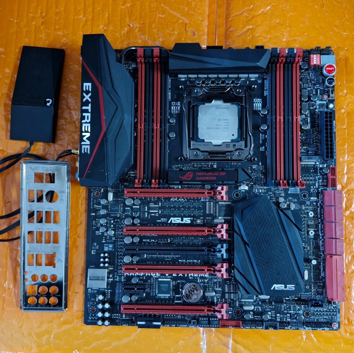 ASUS RAMPAGE V EXTREME + i7 5930k + メモリー ASUS RAMPAGE V EXTREME i7-5930K 「動作確認済み」