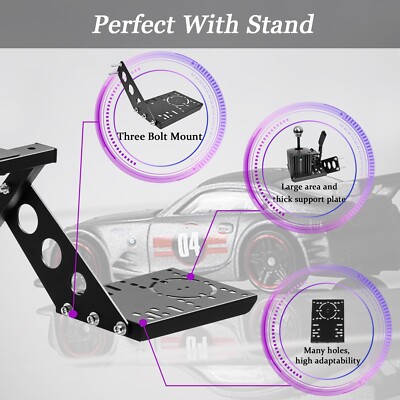 Used Upgrade Gear Race Shifter Mount for Steering Wheel Stand with