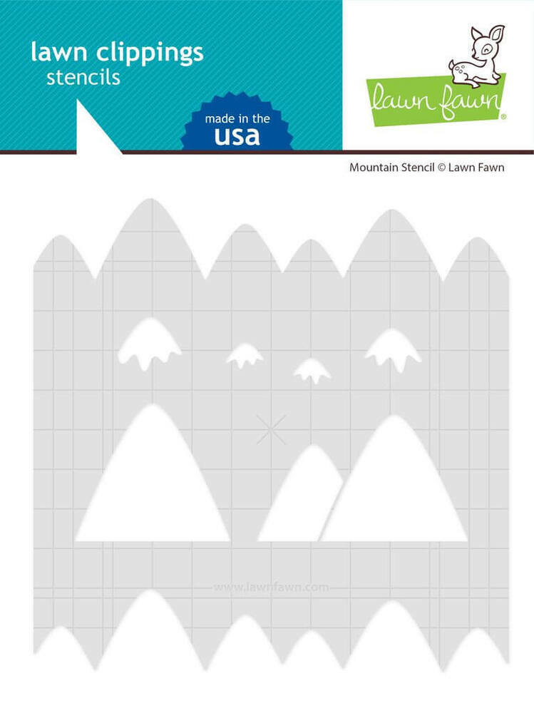 Lawn Fawn Detroit Mall Stencils LF2627 Discount is also underway Mountain -