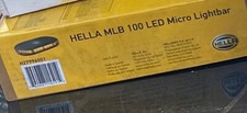 Hella H27996001 Micro Led Light Bar 100 Amber Fixed Mount 1224v