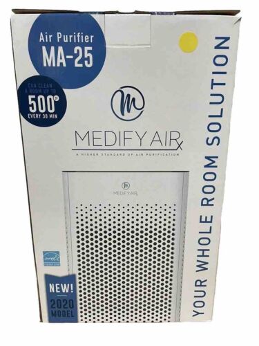 Medify Air Medical Grade HEPA Table Top Personal Air Purifier MA-25,NEW, WHITE B - Zdjęcie 1 z 1