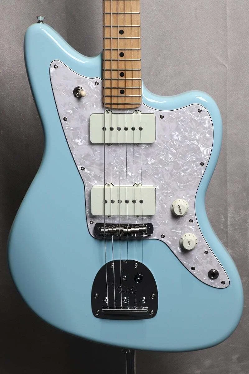 Fender Made in Japan Hybrid II Jazzmaster Maple Daphne Blue S N