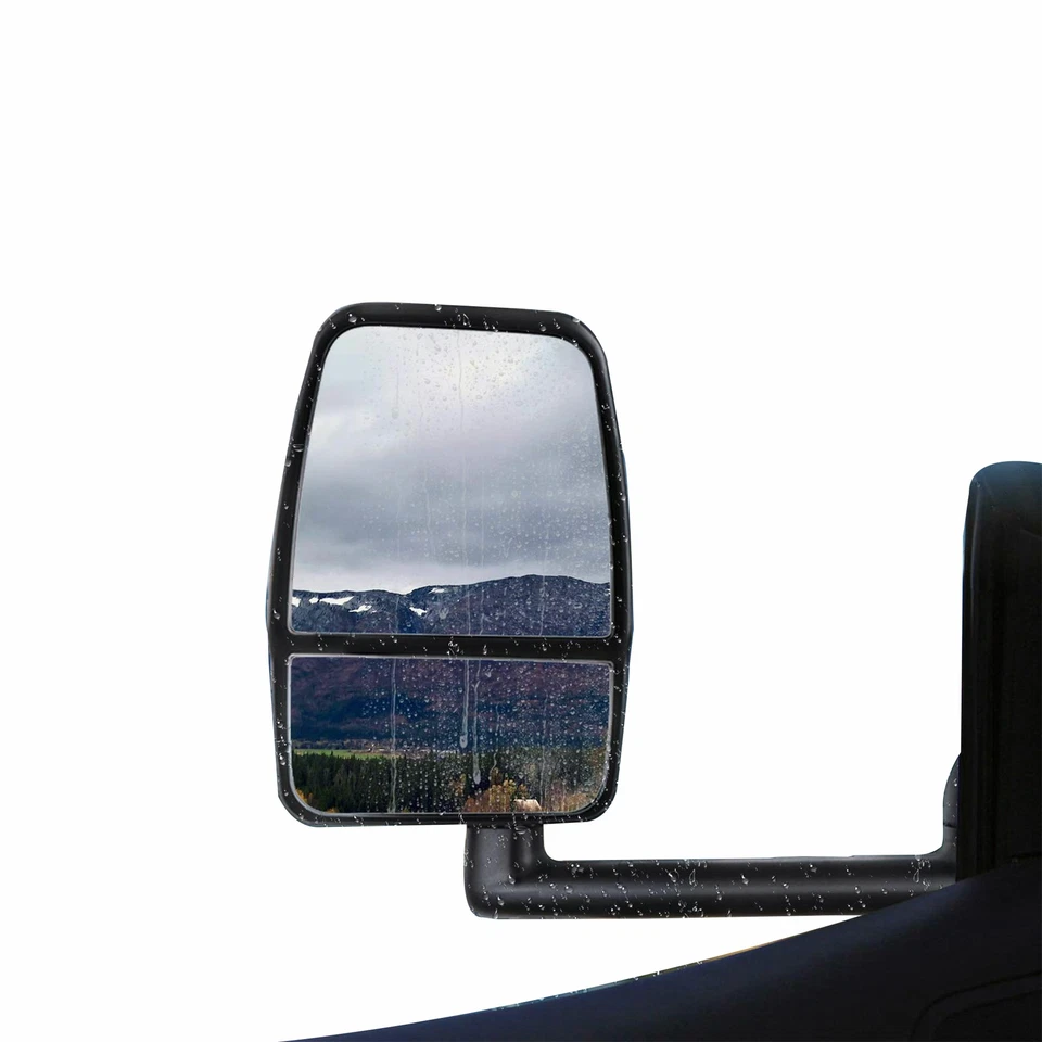 [Izquierda] Espejo retrovisor manual plegable para Chevy Express GMC Savana 2500 3500 2003-17 Foto 3 de 4