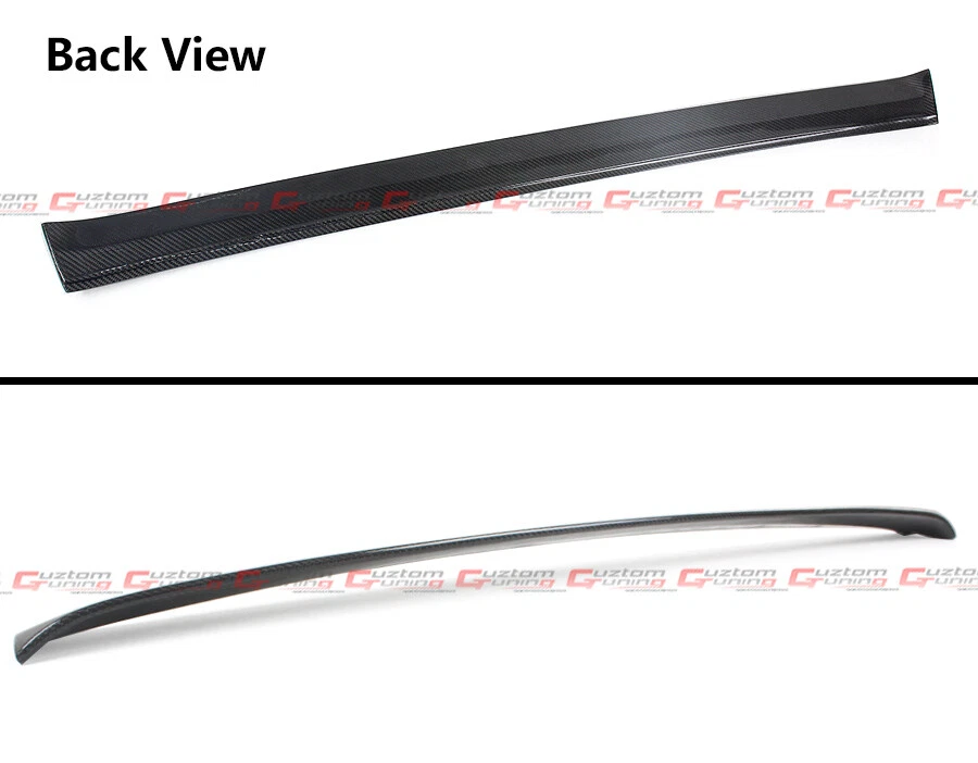 PARA LEXUS LS460 LS500 2017-2021 VIP ALERÓN DE TECHO VENTANA TRASERA FIBRA DE CARBONO REAL Foto 3 de 4