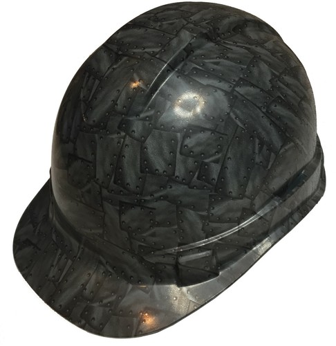 Hydro Dipped Hard Hat Ridgeline Cap Style Custom Rivited Steel - Picture 3 of 8