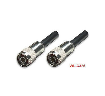 25ft N-Type Male to Male Low-Loss RG-58/U Antenna Cable, Intellinet 790291