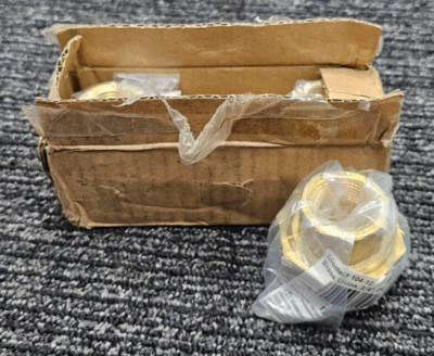 (QTY 3) Proplus 104-12 BRASS UNION, 3/4 IN., LEAD FREE